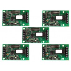 PACK of 5 Delay Release Timer Relay Board 1 sec - 15 min, 3 operating modes