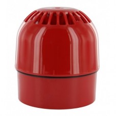 Conventional Fire Alarm Siren with Deep Base IP65 106db Red