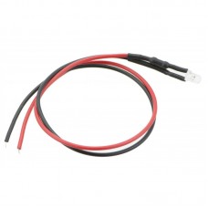 12 Volt DC Flashing LED with Pre-wired Lead