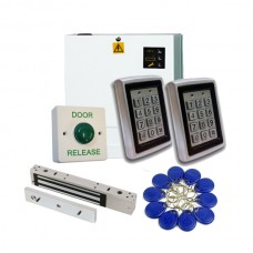Access Control Kit for Granting Access IN and OUT of a Single Door, Proximity Tag or PIN Code Operation
