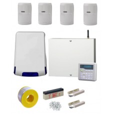 Scantronic Eaton I-on Wired Alarm Kit with GSM SMS Call Dialler