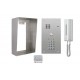 Anti-Vandal One Call Button Door Entry Kit Stainless Steel Surface Mounted with Integrated Code Access Control Keypad
