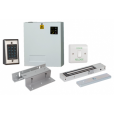 Internal Keypad Coded Access Control Kit with Maglock, Z&L Kit, Power Supply, Request to Exit