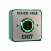 Touch Free Request to Exit Button Stainless Steel Face Plate