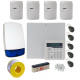 Eaton I-on 10 Wired Intruder Burglar Alarm System PRO Kit LCD PROXIMITY Keypad 4 PIRs
