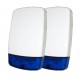 Live and Decoy Bell Box Pack for Wired Burglar Alarm 115db