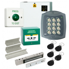 ACT 5 Proximity Code Access Control Door Entry Kit, Power Supply MagLock Z&L