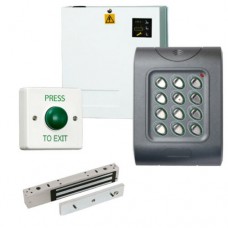Weatherproof ACT 5 Code Keypad Access Control Door Entry Kit with Maglock