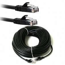 Cat 5e Cable Ideal for Data or CCTV Installation, 30 Meter Patch Lead, Indoor or Outdoor