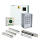 Weatherproof Code Access Control Door Entry PRO Kit + Power Supply, Maglock Lock and Z&L Mounting Kit for Inward Opening Doors