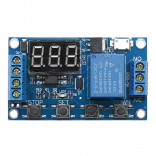Multifunction Timed Relay Board, 5-30VDC Operating Voltage, Volt Free Relay Output