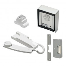 8K-1S Professional 1 Way Audio Door Entry Kit with Fail Secure Lock Release
