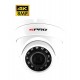 SPRO 8MP 4 In 1, 4K, Fixed Lens, Grey Dome CCTV Camera with 30 Meter IR Night Vision, White