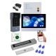 SMART colour video door entry kit with Integrated Code Access Keypad with Proximity and Maglock
