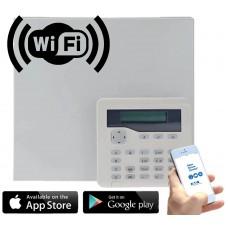 SMART WIRED Burglar Alarm Control Panel App Control and Push Notifications Wi-Fi