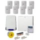 Wired Intruder Burglar Alarm System PROFESSIONAL Kit LCD Keypad with 8 PIRs