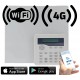 SMART WIRED Burglar Alarm Control Panel App Control and Push Notifications with Wi-Fi and 4G