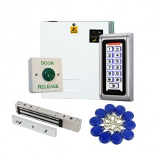 Proximity Code Keypad Access Control Kit with Power Supply and Maglock